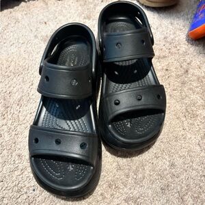 Black Mega Crush Clogs